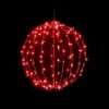 16" Foldable Sphere - Red - Consumer Grade -Christmas Decor Sale f3dsph 16 r