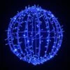 20" Foldable Sphere - LED - Blue - Commercial Grade 2 20" Foldable Sphere - LED - Blue - Commercial Grade -Christmas Decor Sale f3dsph com b