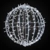 40" Foldable Sphere - LED - Pure White - Commercial Grade 1 40" Foldable Sphere - LED - Pure White - Commercial Grade -Christmas Decor Sale f3dsph com pw 2