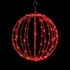 18" Foldable Sphere - LED Micro-Drop - Red - Consumer Grade