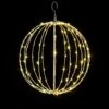 18" Foldable Sphere - LED Micro-Drop - Warm White - Consumer Grade 1 18" Foldable Sphere - LED Micro-Drop - Warm White - Consumer Grade -Christmas Decor Sale f3dsphm 18 ww