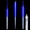 24" LED Meteor Shower Light - Pure White And Blue Tube Light Bulb - Pro Christmas