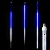 36" LED Meteor Shower Light - Pure White And Blue Tube Light Bulb - Pro Christmas