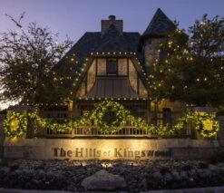 9' X 14" - Mixed Pine - Magnolia Berry Garland - Warm White -Christmas Decor Sale g 9 mpmb ww and w 36 mpmb ww l4