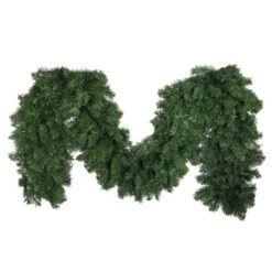 9' X 18" Deluxe Oregon Fir Garland, Unlit