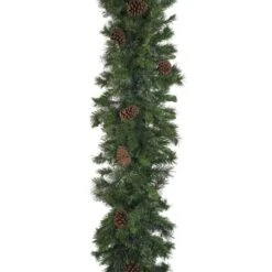 9' X 18" Mixed Pine Garland, Unlit -Christmas Decor Sale g 918 mpu d