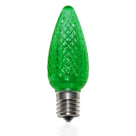 C9 SMD LED Retrofit Bulb - Green - Minleon - Bag Of 25 3 C9 SMD LED Retrofit Bulb - Green - Minleon - Bag Of 25