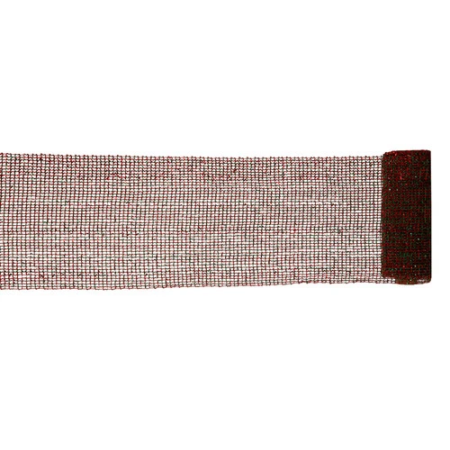 Silver And Red Sparkling Christmas Craft Ribbon 6" X 4 Yards 3 Silver And Red Sparkling Christmas Craft Ribbon 6" X 4 Yards