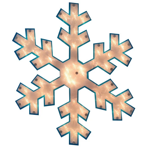 Northlight 16.75" Lighted Snowflake Christmas Window Silhouette Decoration 3 Northlight 16.75" Lighted Snowflake Christmas Window Silhouette Decoration