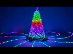 Twinkly RGB - Dots - 200L - Transparent Wire -Christmas Decor Sale hqdefault 16 105