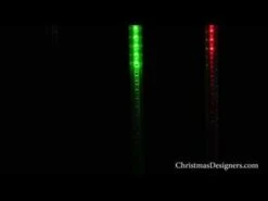 24" LED Meteor Shower Light - Green Tube Light Bulb - Pro Christmas -Christmas Decor Sale hqdefault 25 18