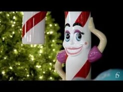 5.5' Candy Cane Mo -Christmas Decor Sale hqdefault 33