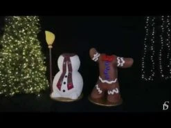 4.5' Gingerbread Photo Op -Christmas Decor Sale hqdefault 42