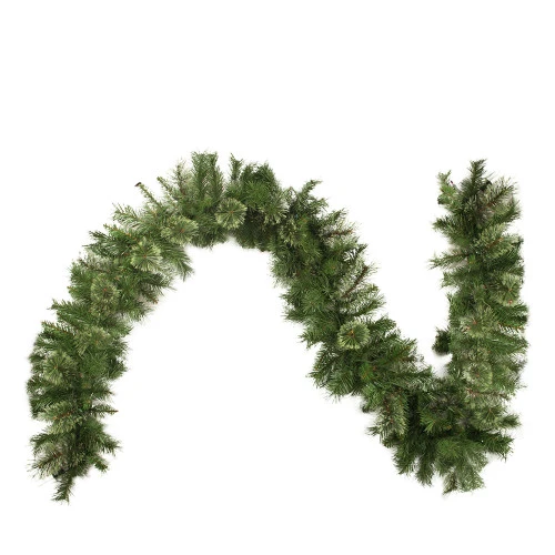 Northlight Kingston Cashmere Mixed Pine Artificial Commercial Christmas Garland - 50' X 14" - Unlit 3 Northlight Kingston Cashmere Mixed Pine Artificial Commercial Christmas Garland - 50' X 14" - Unlit