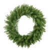 Pre-Lit Northern Pine Artificial Christmas Wreath - 36" - Multi-Color Lights