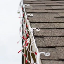 Christmas Designers Icicle Light Clip - Bag Of 100 -Christmas Decor Sale icicle clip app2 1