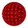 Pro Christmas™ 10" Sphere - 150L - Red -Christmas Decor Sale l 10sph r a