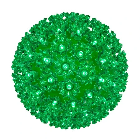 Pro Christmas™ 7.5" Sphere - 100L - Green 3 Pro Christmas™ 7.5" Sphere - 100L - Green