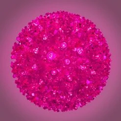 Pro Christmas 7.5" Sphere - 100L - Pink