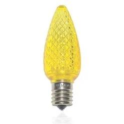 C9 SMD LED Retrofit Bulb - Yellow - Minleon V2 - Bag Of 25