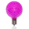 G50 SMD LED Retrofit Bulb - Purple - C9 Base - Pro Christmas™ - Bag Of 10 -Christmas Decor Sale l g50 2 pu