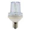 SMD LED Strobe Lamp - C9 Base - Minleon - Pure White -Christmas Decor Sale l m e17 s pw