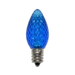 C7 SMD LED Retrofit Bulb - Blue - Pro Christmas™ - Bag Of 25