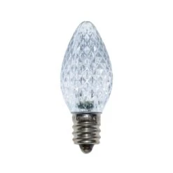 C7 SMD LED Retrofit Bulb - Cool White - Pro Christmas™ - Bag Of 25