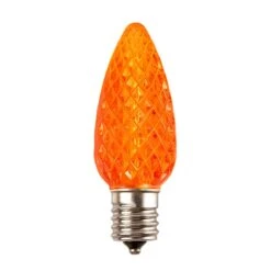 C9 SMD LED Retrofit Bulb - Amber/Orange - Pro Christmas™ - Bag Of 25