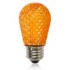 Pro Christmas - S14 LED Medium Base Retrofit Bulb - Amber - Bag Of 6 -Christmas Decor Sale l pc s14 a 6 3