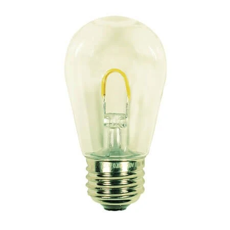 S14 LED U Shape Flexible Filament Bulb - Pro Christmas™ - 2600 Warm White – E26 Base - Box Of 6 3 S14 LED U Shape Flexible Filament Bulb - Pro Christmas™ - 2600 Warm White – E26 Base - Box Of 6