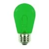 S14 LED U Shape Flexible Filament Bulb - Pro Christmas™ - Green – E26 Base - Box Of 6 -Christmas Decor Sale l pc s14ff g u