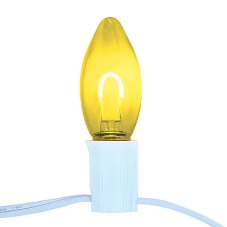 C9 Flexible Filament LED Bulb - Yellow - Pro Christmas™ - Bag Of 25 4 C9 Flexible Filament LED Bulb - Yellow - Pro Christmas™ - Bag Of 25 - Image 2