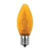 C9 Flexible Filament LED Bulb - Amber/Orange - Pro Christmas™ - Bag Of 25