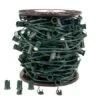 LITE-NETICS C7 Cord Green Wire - 12" Spacing - SPT-1 - 250' -Christmas Decor Sale ll c71250 12 g ln c