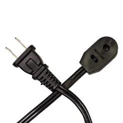 Medium Base Cord - 100' - Black Cord - 24" Spacing -Christmas Decor Sale ll mb mbs cord ends