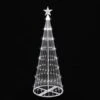 Christmas Designers 4' LED Light Show Tree-Cool White