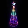 Christmas Designers 6' LED Light Show Tree - Multi-Color