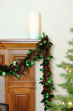 Northlight Shiny Tinsel Commercial Christmas Garland With Holly 50' - Red And Green - Unlit 7 Northlight Shiny Tinsel Commercial Christmas Garland With Holly 50' - Red And Green - Unlit -Christmas Decor Sale mfzole80q8wl4xcqtxaymz6r3fr7mwmq 04337.1588344869