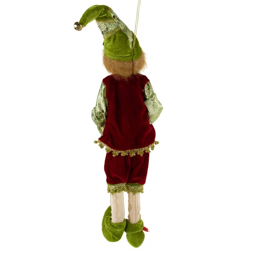 Northlight Poseable Whimsical Elf Christmas Figurine - 18" 7 Northlight Poseable Whimsical Elf Christmas Figurine - 18" - Image 5