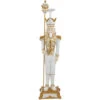 Northlight Christmas Nutcracker Soldier With Scepter - 25.75" - White And Gold -Christmas Decor Sale northlight f95186 01 57252.1702402367
