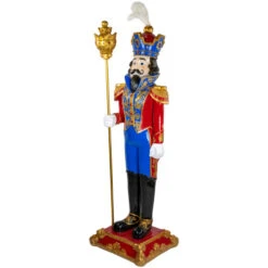 Northlight Regal Commercial Christmas Nutcracker Soldier With Scepter - 6.5' - Red And Blue 10 Northlight Regal Commercial Christmas Nutcracker Soldier With Scepter - 6.5' - Red And Blue -Christmas Decor Sale northlight f95187 02 09038.1701883387