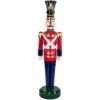 Northlight Fiberglass Commercial Christmas Toy Solider Soldier With Jewels - 6.25'