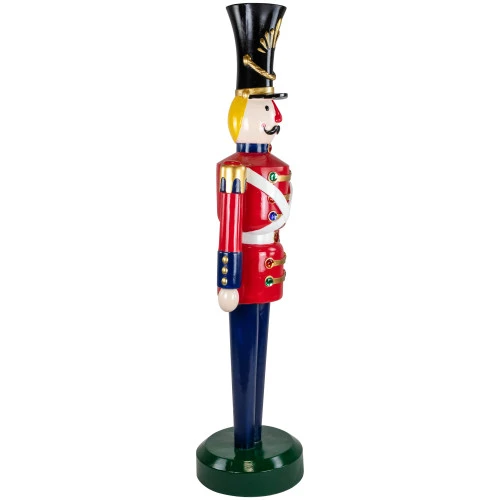 Northlight Fiberglass Commercial Christmas Toy Solider Soldier With Jewels - 6.25' 5 Northlight Fiberglass Commercial Christmas Toy Solider Soldier With Jewels - 6.25' - Image 3