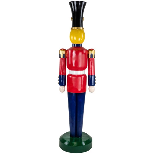 Northlight Fiberglass Commercial Christmas Toy Solider Soldier With Jewels - 6.25' 6 Northlight Fiberglass Commercial Christmas Toy Solider Soldier With Jewels - 6.25' - Image 4