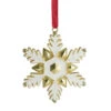 Northlight 3.5" White Brass-Plated Snowflake Christmas Ornament With European Crystals -Christmas Decor Sale northlight hd92861 updated 13643.1645663583