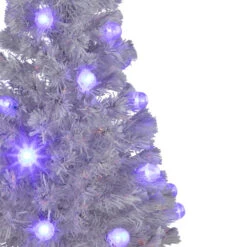 Pre-Lit Medium Iridescent Fiber Optic Artificial Christmas Tree - 4' - White - Blue LED Lights 9 Pre-Lit Medium Iridescent Fiber Optic Artificial Christmas Tree - 4' - White - Blue LED Lights -Christmas Decor Sale northlight j65106 02 87777.1716497917