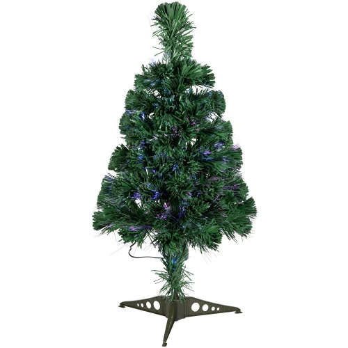 Northlight 2' Pre-Lit Medium Color Changing Fiber Optic Artificial Christmas Tree 3 Northlight 2' Pre-Lit Medium Color Changing Fiber Optic Artificial Christmas Tree