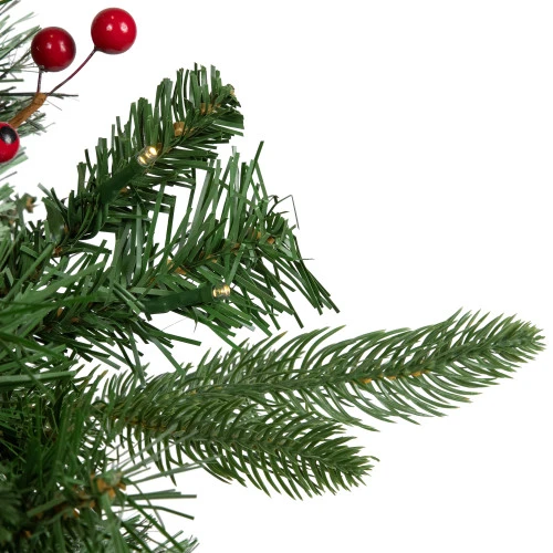 Northlight Pre-Lit LED Mixed Cashmere Urn Filler Christmas Garden Stake - 20" 6 Northlight Pre-Lit LED Mixed Cashmere Urn Filler Christmas Garden Stake - 20" - Image 4