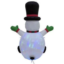 Northlight Lighted Inflatable Snowman With Top Hat Outdoor Christmas Decoration - 4' 13 Northlight Lighted Inflatable Snowman With Top Hat Outdoor Christmas Decoration - 4' -Christmas Decor Sale northlight rp96506 03 35800.1726279106